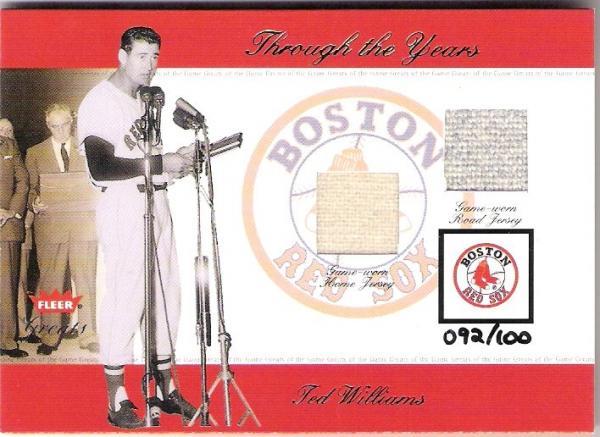 2002 Greats of the Game Through the Years Level 2 19 Ted Williams