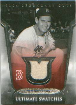 2004 SP Legendary Cuts Ultimate Swatches TW Ted Williams Pants SP