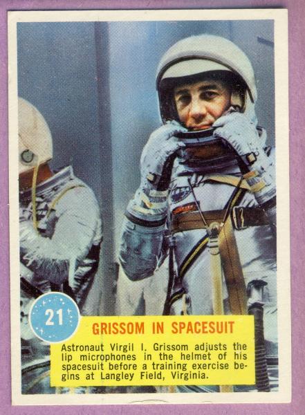 Grissom in spacesuit